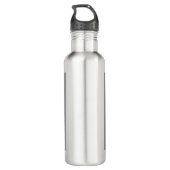 China Dragon im Tattoostil Trinkflasche (Rückseite)