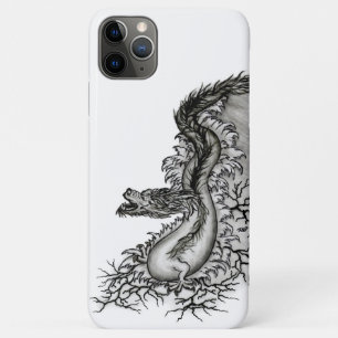 China Dragon, Schwarzweiß-Design in Tattoostyl Case-Mate iPhone Hülle