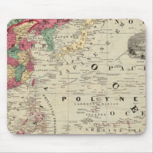 China EaSt. Australien und Ozeanica Mousepad