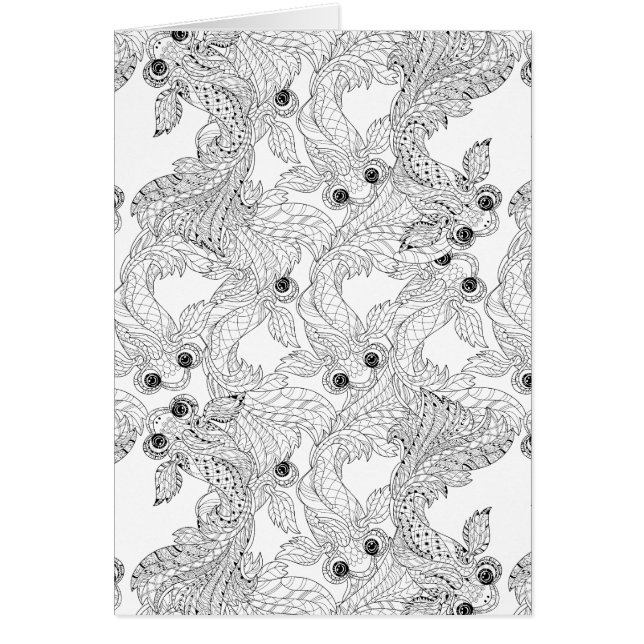 China-Fisch-Gekritzel (Vorne)