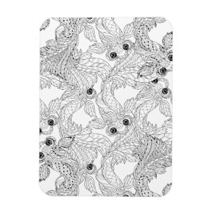 China-Fisch-Gekritzel Magnet