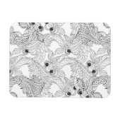 China Fish Doodle Magnet (Horizontal)