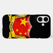 China Flag Case-Mate iPhone Hülle (Rückseite (Horizontal))