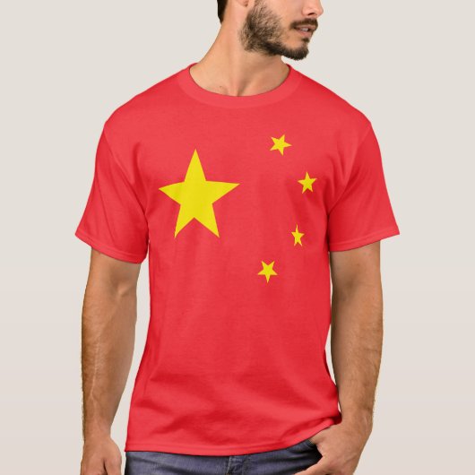 China-Flag "Classic" T-Shirt (Vorderseite)