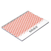CHINA FLAG Custom Add 你 的 字 Notebook Journal Notizblock (Linke Seite)