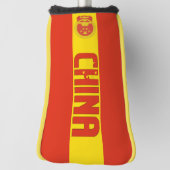 China Flag Gorgetic Patriotic Golf Headcover (Rotieren 90)