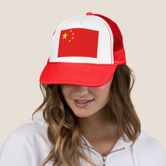 China Flag Hat Truckerkappe (Beispiel)