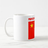 China Flag Hohe Qualität Kaffeetasse (Links)