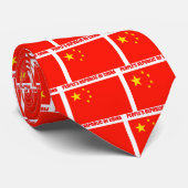 China Flag Hohe Qualität Krawatte (Gerollt)