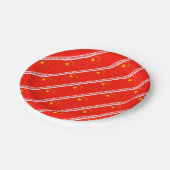 China Flag Hohe Qualität Pappteller (Schrägansicht)
