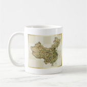 China Flag + Karte Tasse (Links)