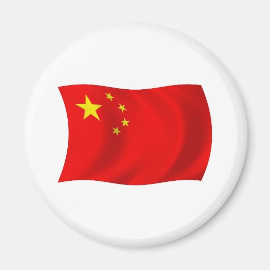 China Flag Magnet (Vorne)