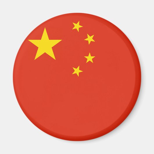 China Flag Magnet (Vorne)