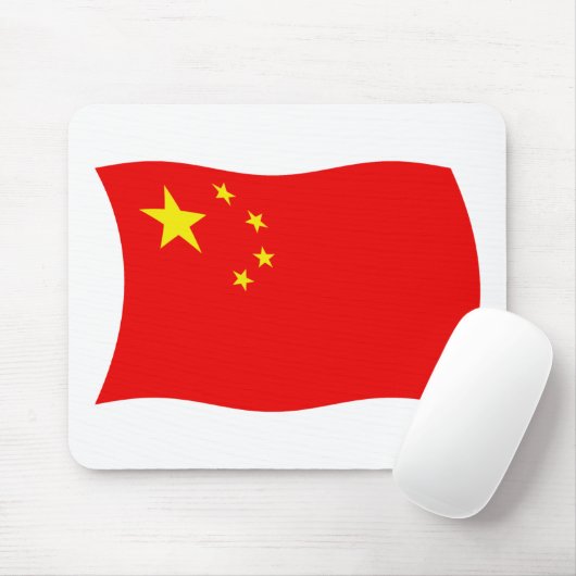 China Flag Mousepad (Mit Mouse)