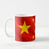 China Flag Mug Kaffeetasse (Links)
