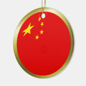 China Flag Ornament (Links)