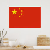 China-Flag Print Value Poster Paper Match (Küche)
