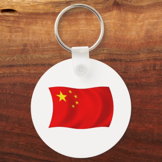 China Flag Schlüsselanhänger (Vorderseite)