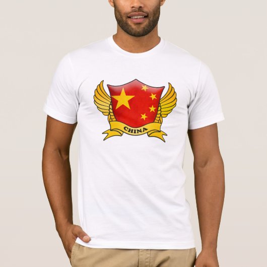 China Flag T-Shirt (Vorderseite)