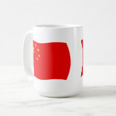 China Flag Tasse (Vorderseite Links)