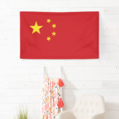 China-Flagge Banner (Insitu)
