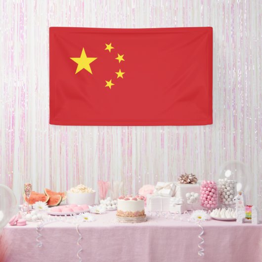 China-Flagge Banner (Party)