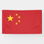 China-Flagge Banner (Horizontal)
