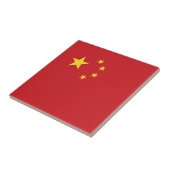 China-Flagge Fliese (Seite)