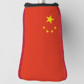 China-Flagge Golf Head Cover Headcover (Rotieren 90)