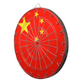 China-Flagge - hohe Qualität Dartscheibe (Vorderseite rechts)