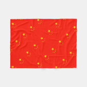 China-Flagge - hohe Qualität Fleecedecke (Vorderseite (Horizontal))