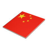 China-Flagge - hohe Qualität Fliese (Seite)