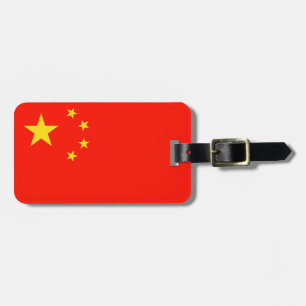 China-Flagge - hohe Qualität Gepäckanhänger