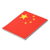China-Flagge - hohe Qualität Notizblock (Rotiert)