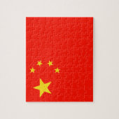 China-Flagge - hohe Qualität Puzzle (Vertikal)