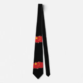 China-Flagge Krawatte (Vorderseite)