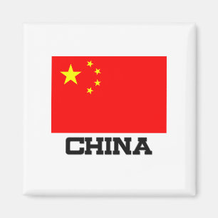 China-Flagge Magnet