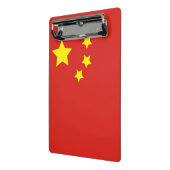 China-Flagge Mini Klemmbrett (Gewinkelt2)