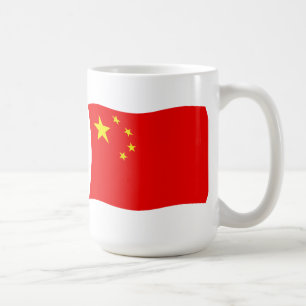 China-Flagge-Tasse Kaffeetasse