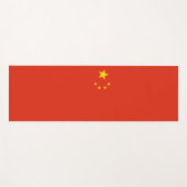China-Flagge Yoga Mat Yogamatte (Vorderseite (Horizontal))