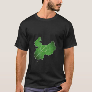 China Fußballplatz T-Shirt