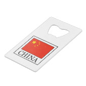 China Geldbeutel Flaschenöffner (Vorderseite Schrägansicht)