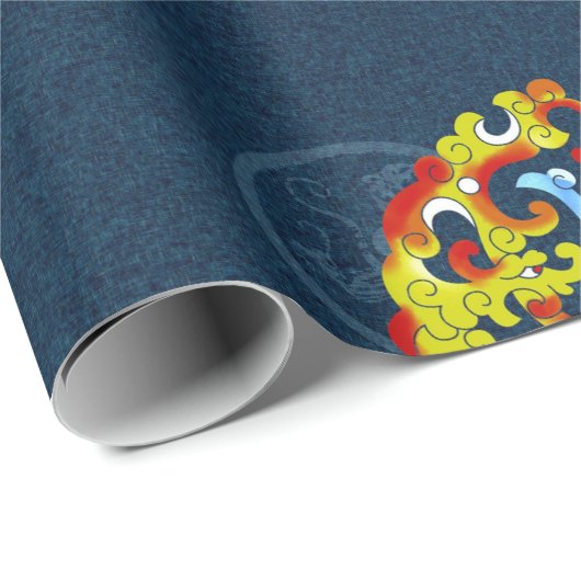 China Geschenkpapier (Rolleneckpunkt)
