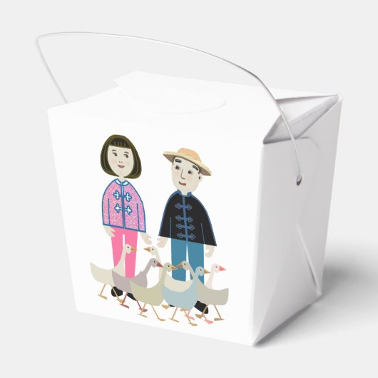 China Geschenkschachtel (Rückseite)