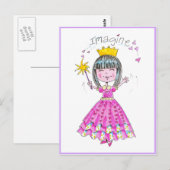 China Girl Postcard Postkarte (Vorne/Hinten)