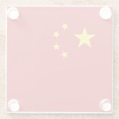 China Glasuntersetzer (Rückseite)