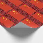 CHINA GOLD GESCHENKPAPIER (Ecke)