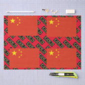 CHINA GOLD SEIDENPAPIER (Handwerk)