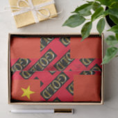 CHINA GOLD SEIDENPAPIER (Geschenk)