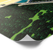 China Große Mauer der China Poster (Ecke)